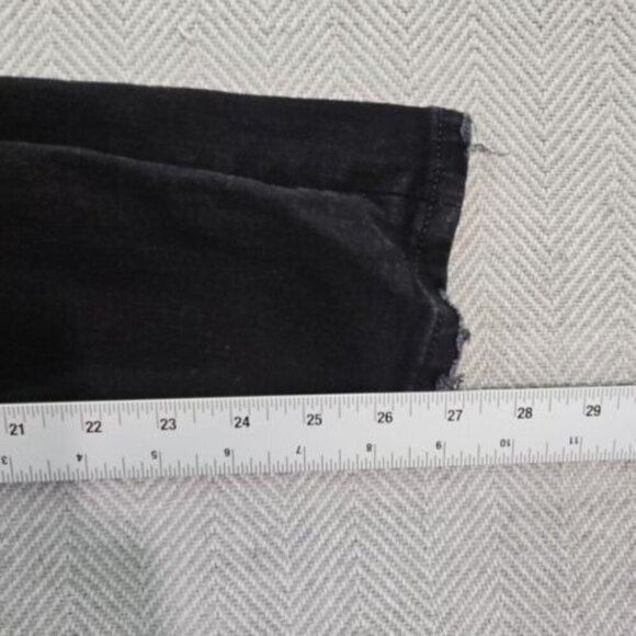 Joe's Jeans Women's Donella Ankle Jeans Size 31 Black Factory Distressed - Picture 13 of 16